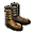 Botas de Prata Polida+0